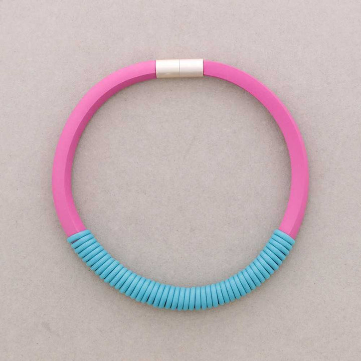 Spiral Rubber Magnet Choker