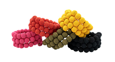 Spring wire Woven Ball Bracelet - Vz Collection