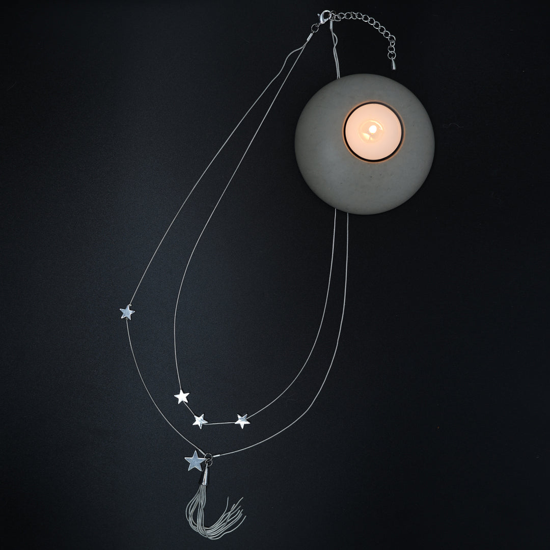 Family of Stars Long Necklace - Vz Collection