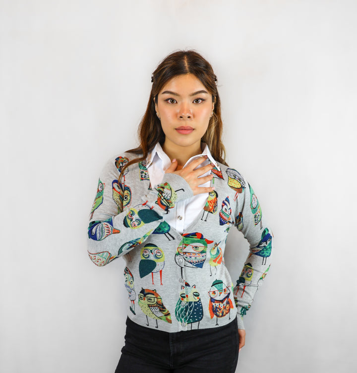 Plain Cotton Shirt Collar with Bumble Bees - Vz Collection