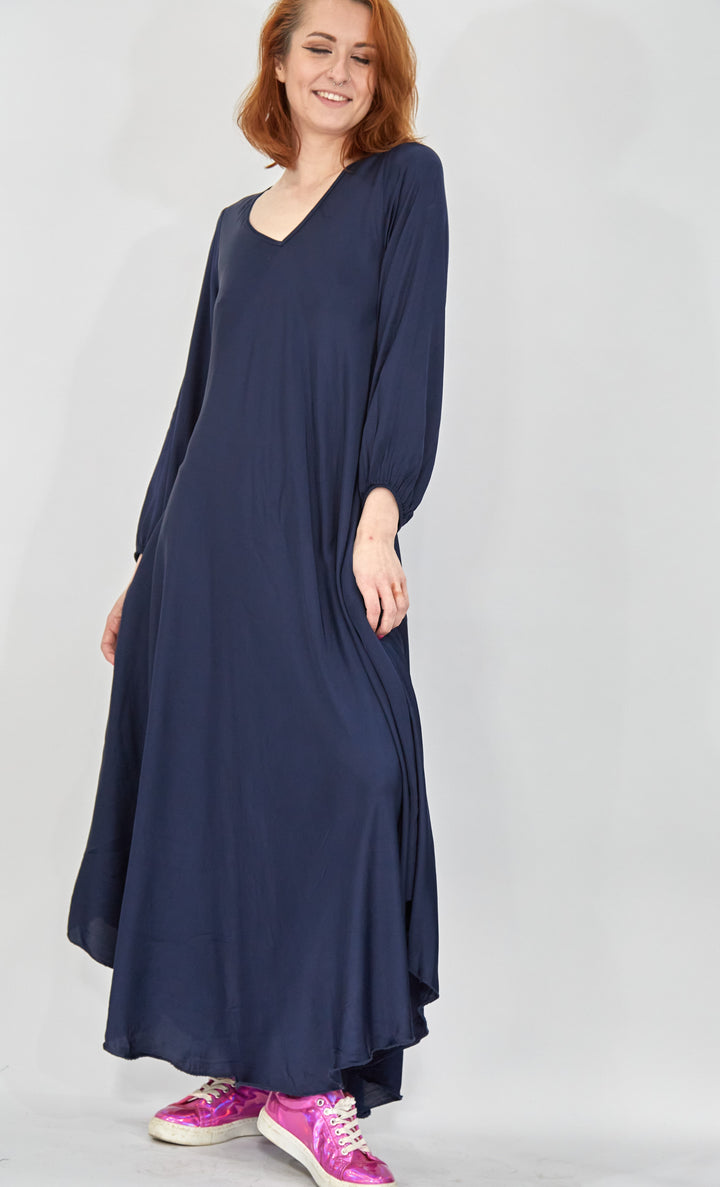 Full Sleeve Bias Dress - Vz Collection