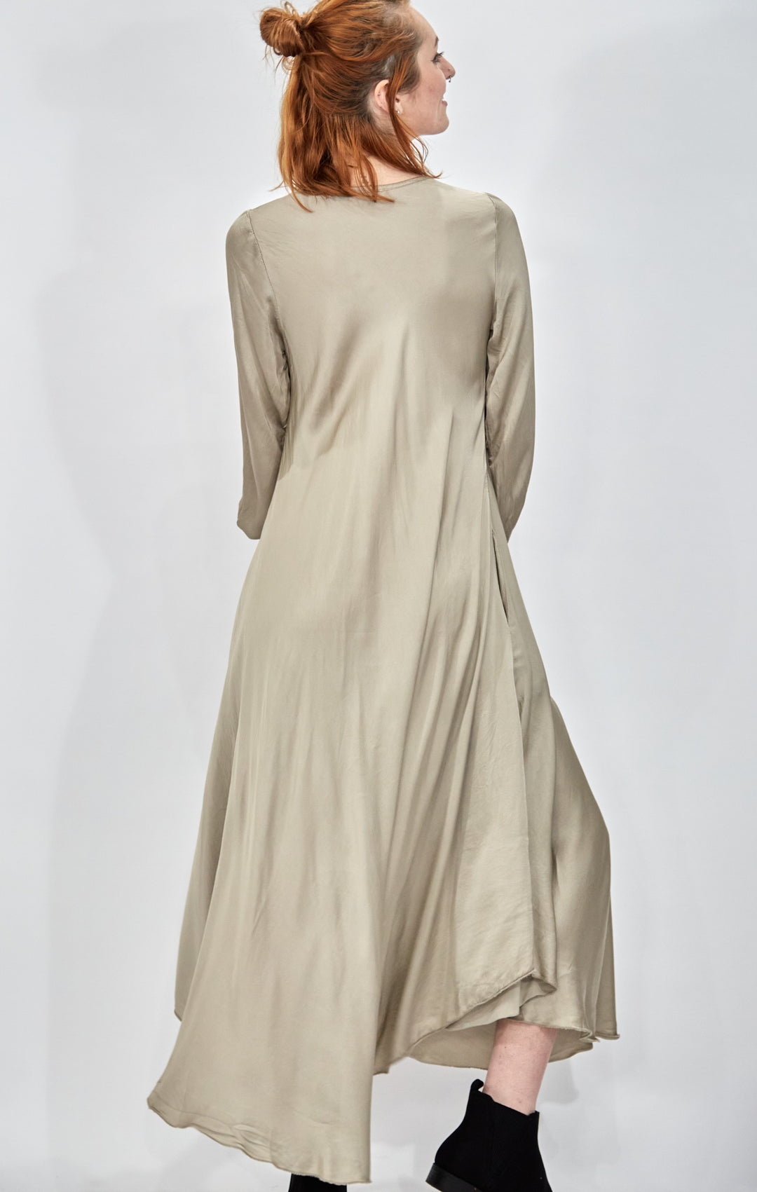 Full Sleeve Bias Dress - Vz Collection
