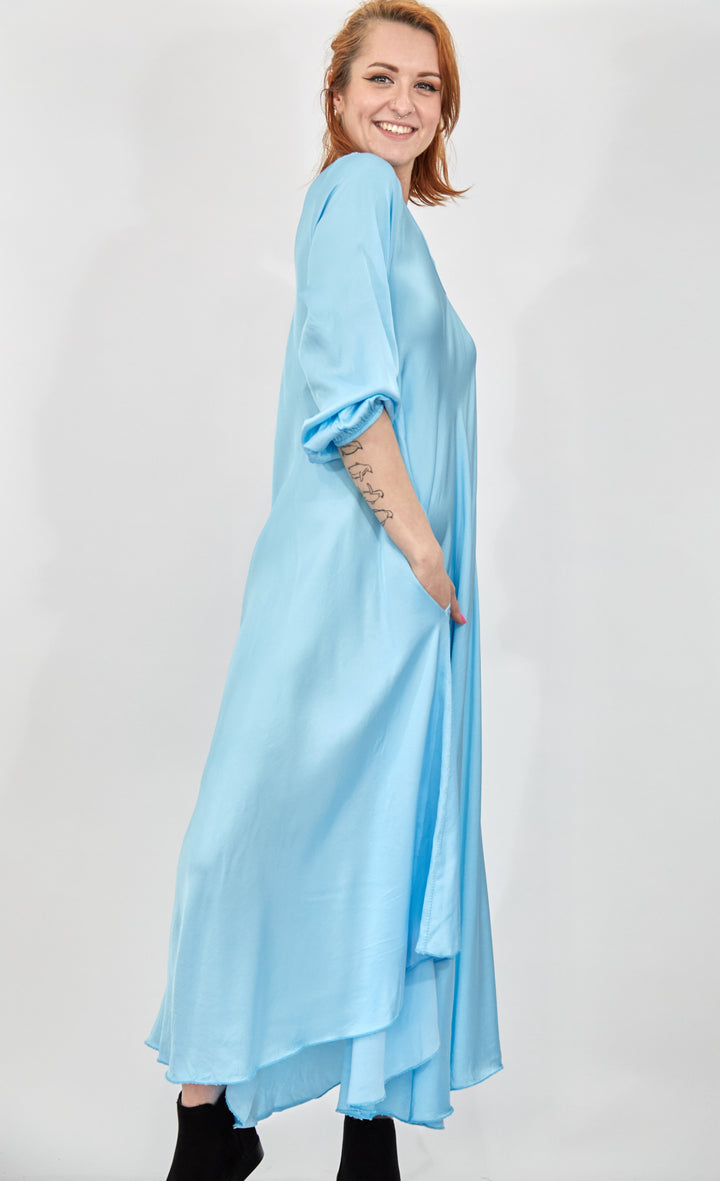 Full Sleeve Bias Dress - Vz Collection