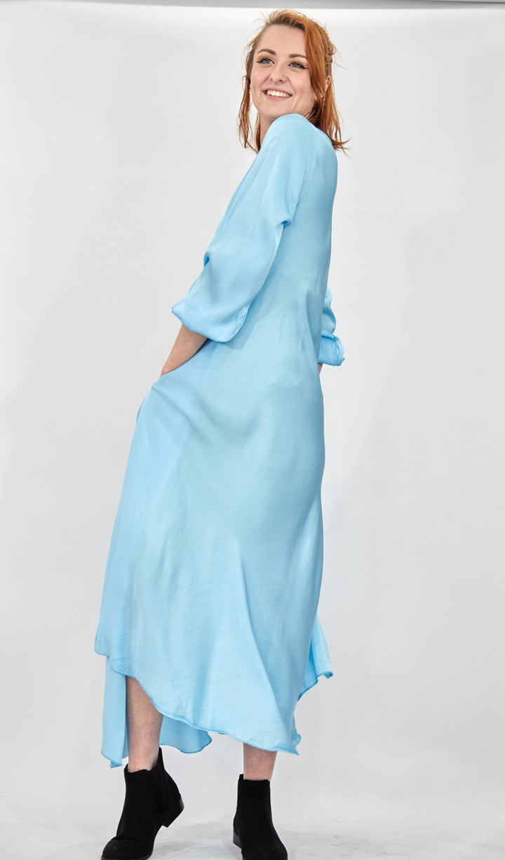 Full Sleeve Bias Dress - Vz Collection