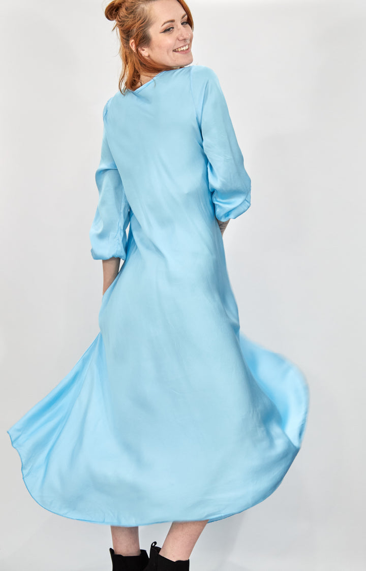 Full Sleeve Bias Dress - Vz Collection