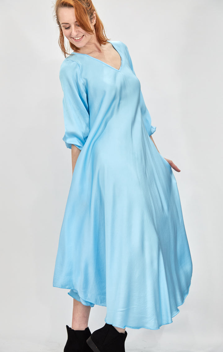 Full Sleeve Bias Dress - Vz Collection