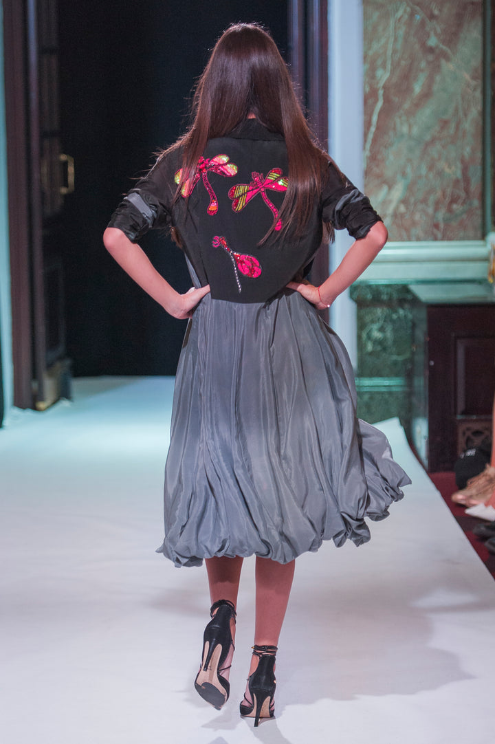 Paneled Ombre Jacket - Vz Collection