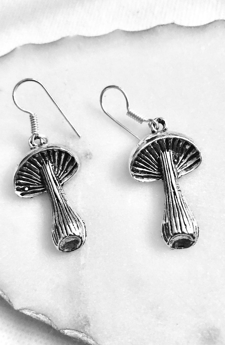 Mushroom Umbrella Earrings - Vz Collection
