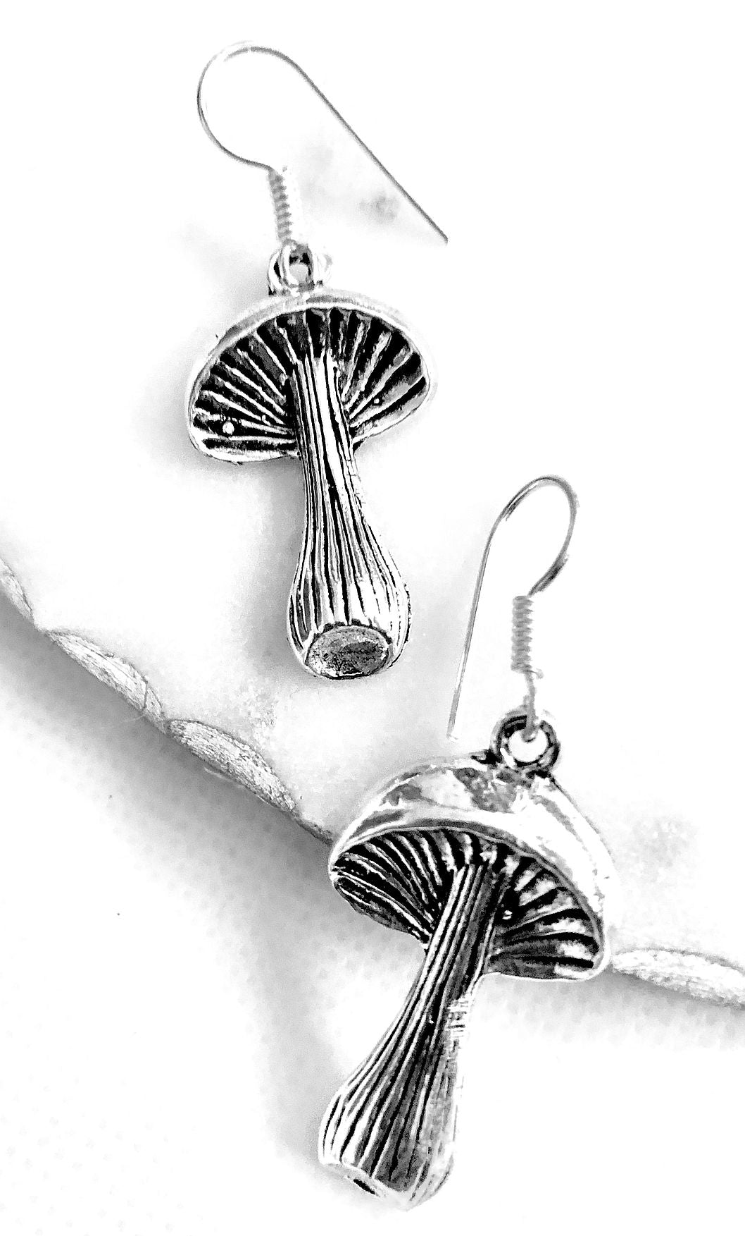 Mushroom Umbrella Earrings - Vz Collection