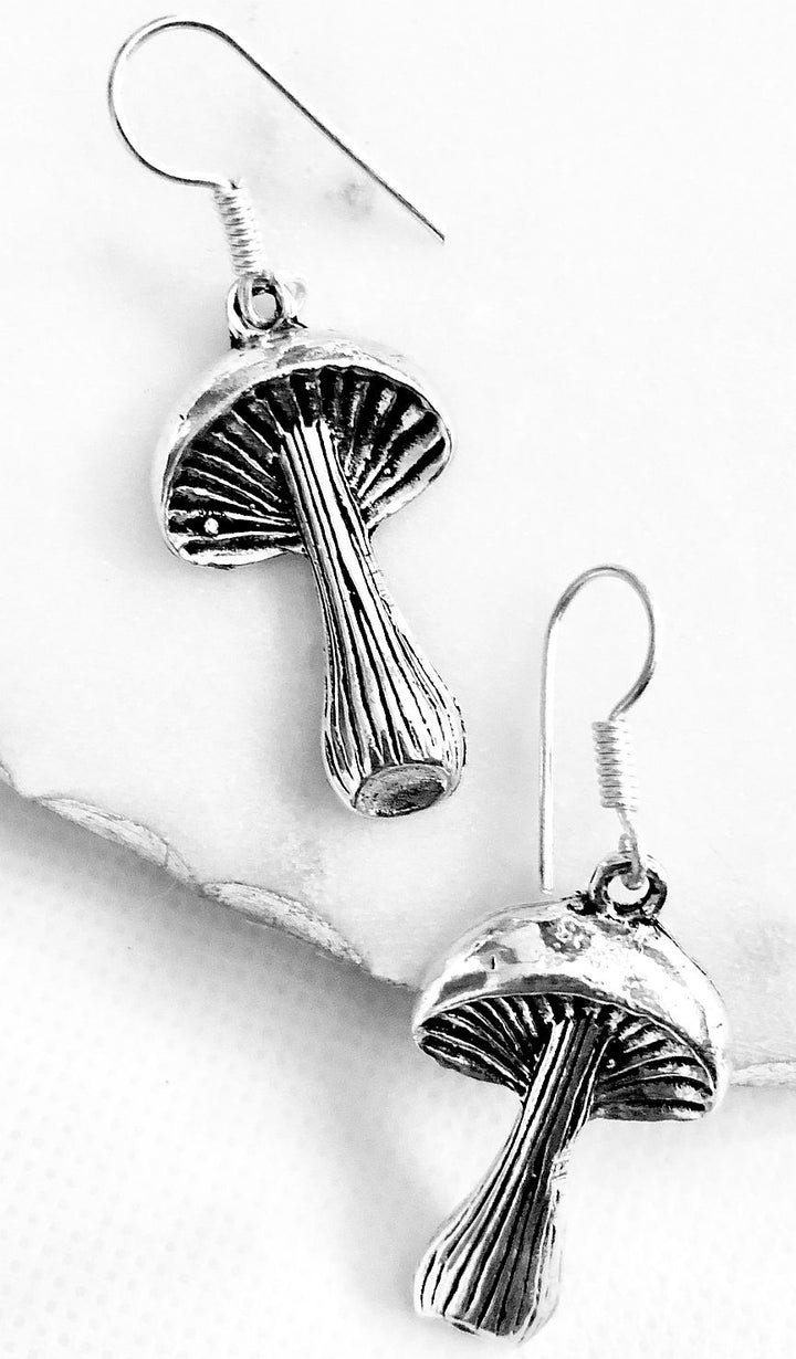 Mushroom Umbrella Earrings - Vz Collection