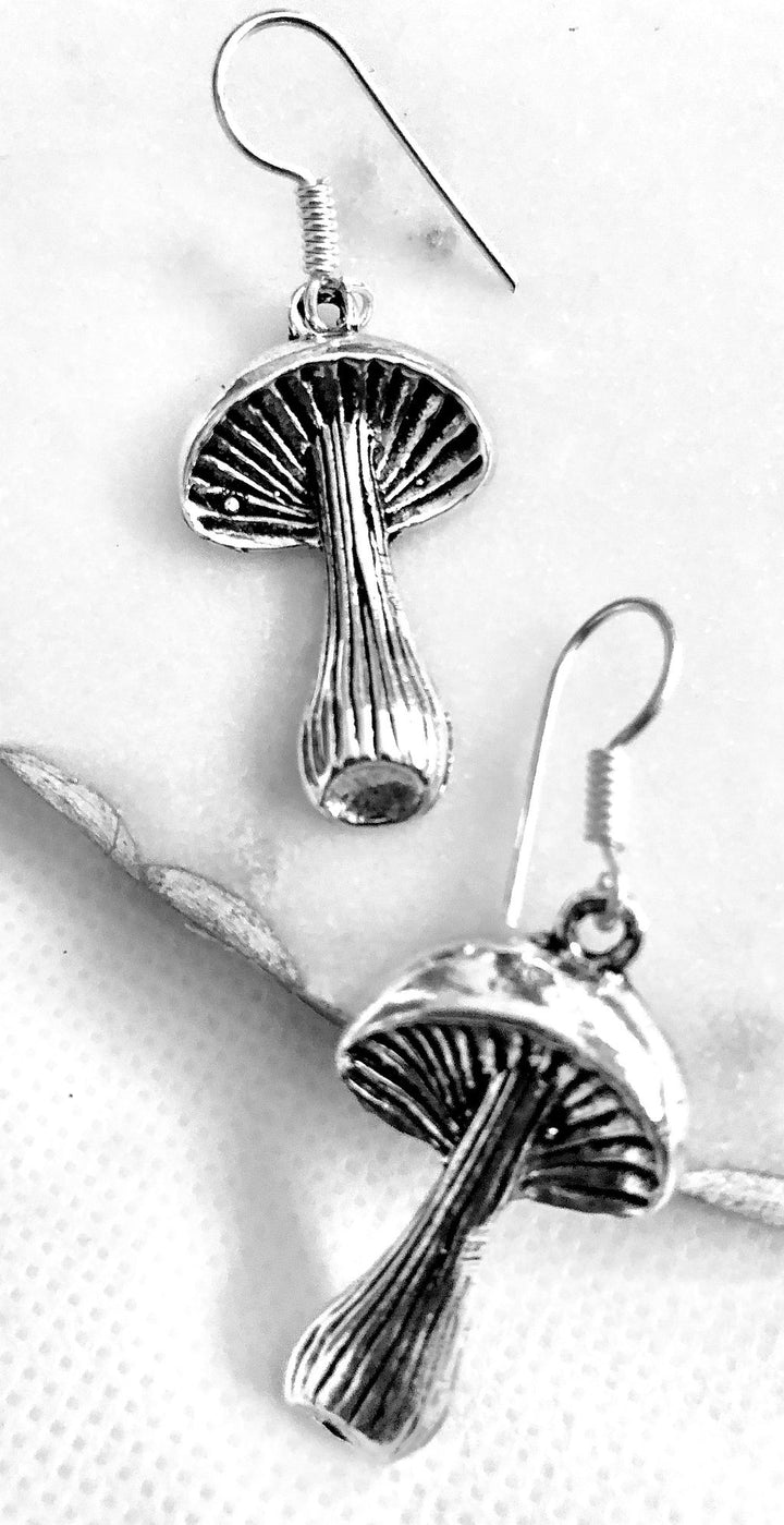 Mushroom Umbrella Earrings - Vz Collection