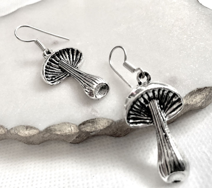 Mushroom Umbrella Earrings - Vz Collection