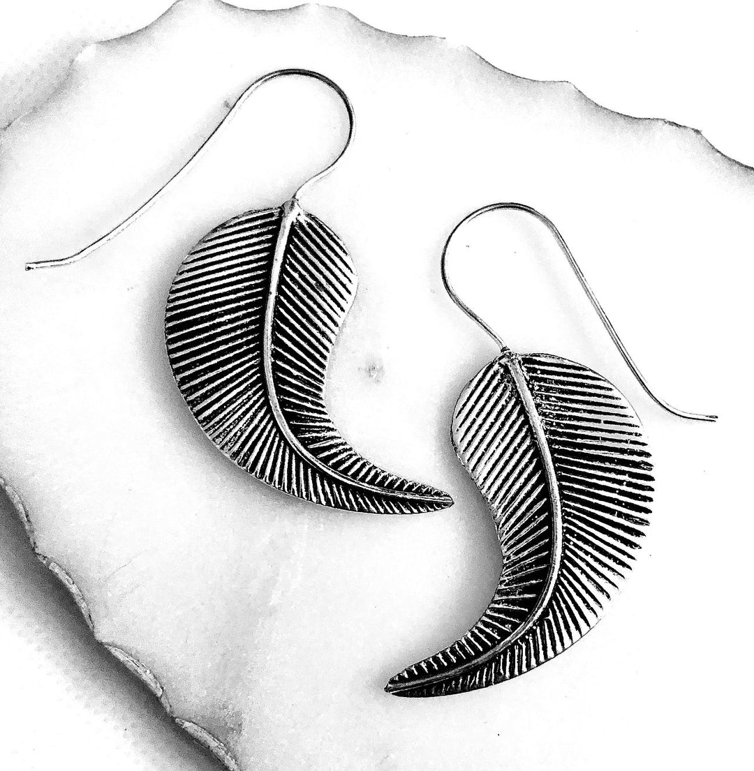 Leaf Earrings - Vz Collection