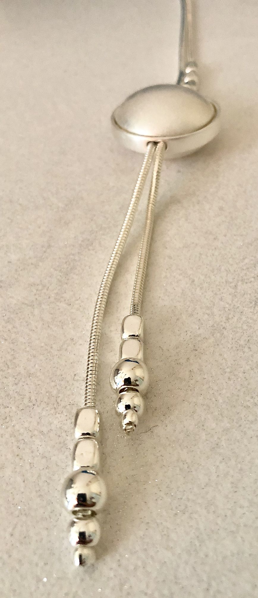Silver Statement Necklace - Vz Collection