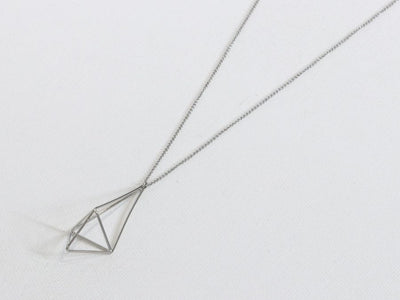 Geometrical Shape Long Necklace - Vz Collection