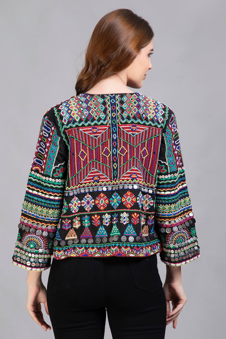 Hand Embroidered Jacket - Vz Collection