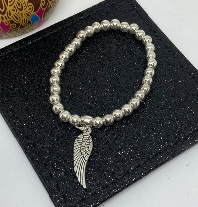 Angel Wing Charm Bracelet - Vz Collection