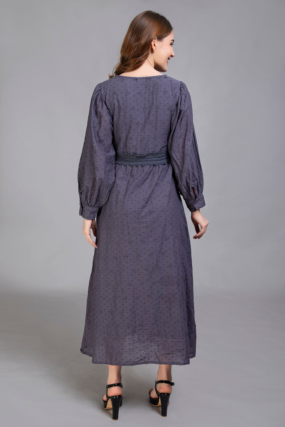 Grey Maxi Dress - Vz Collection