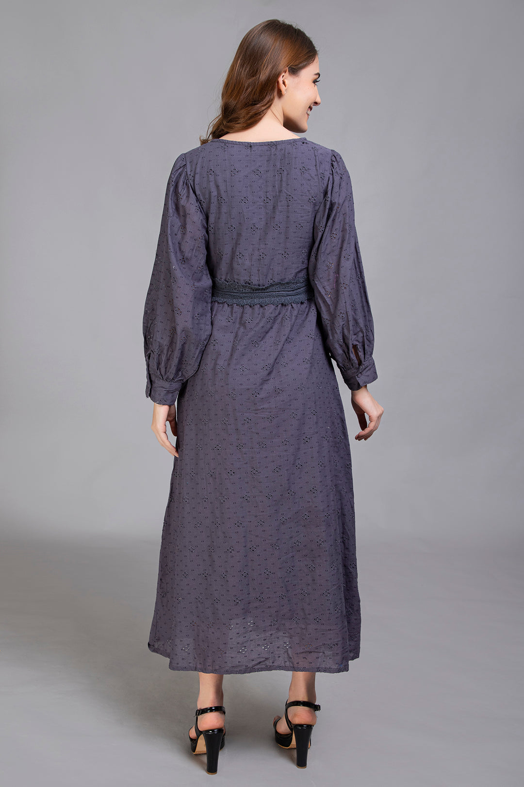 Grey Maxi Dress - Vz Collection