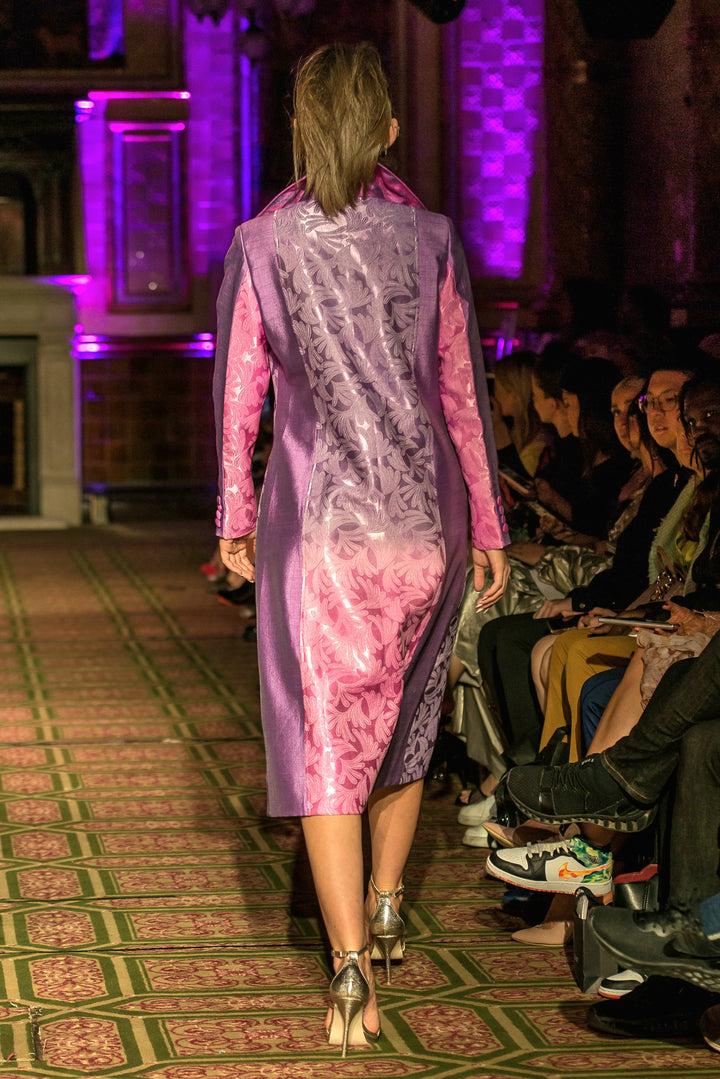 Ombré Double Breasted Jacket - Vz Collection