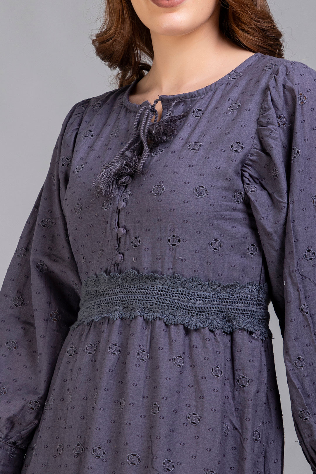 Grey Maxi Dress - Vz Collection