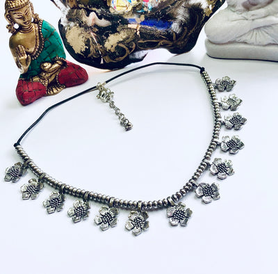 Floral Beads Bohemian Necklace - Vz Collection