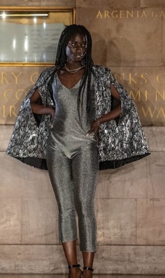 Jumpsuit in Sparkling Lycra - Vz Collection