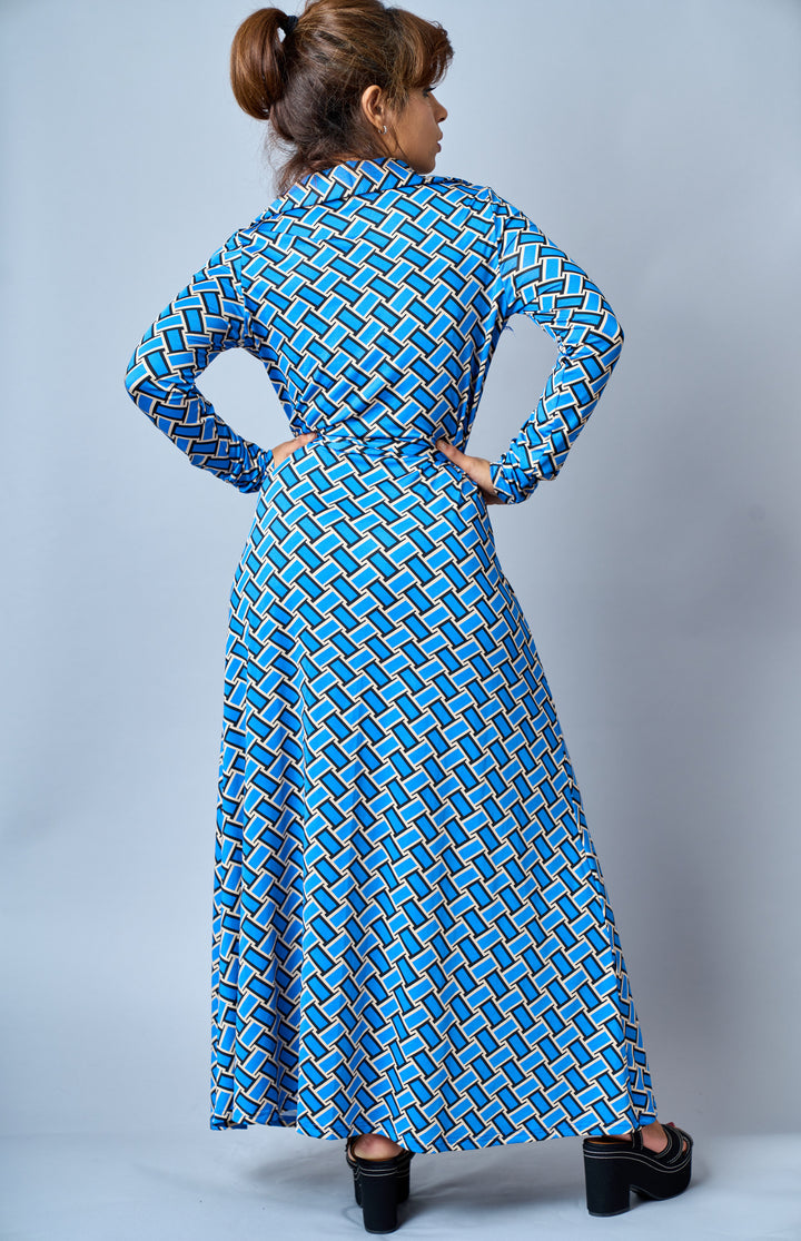 Stretch Jersey Wrap Dress - Vz Collection